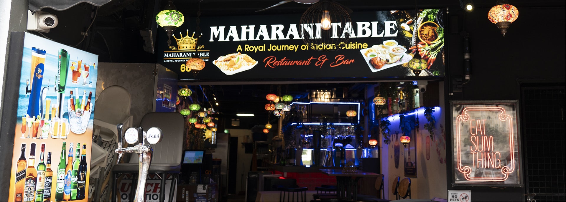 Maharani Table - Front View