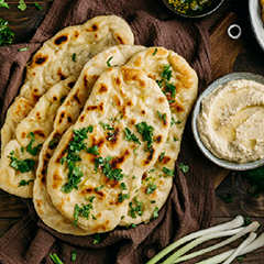 Our Menu - Garlic Naan
